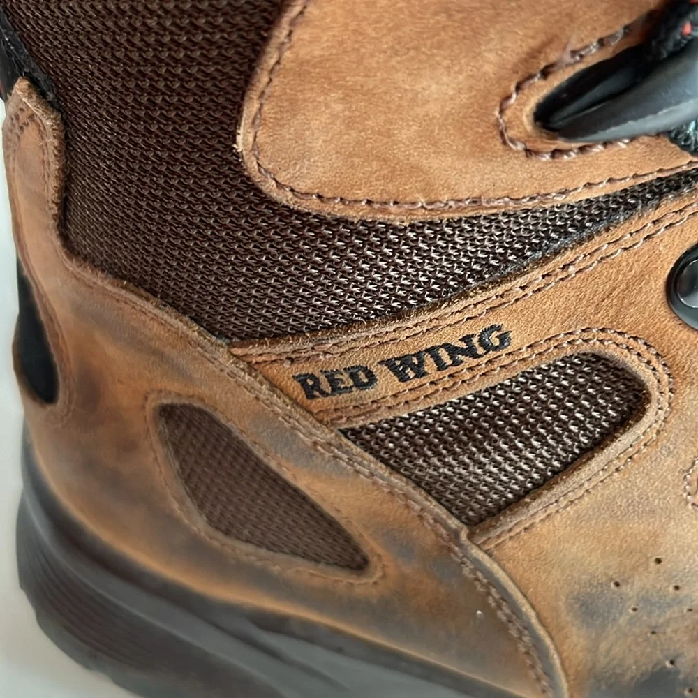 Red Wing 6674 Truhiker Hiking Boots WaterProof ‎ Aluminum Toe Men Size 9.5 D